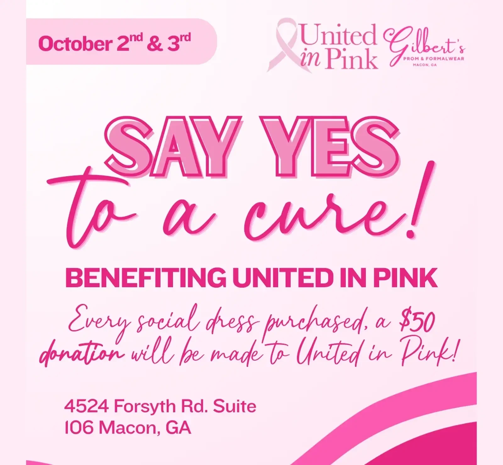 Say Yes to a Cure