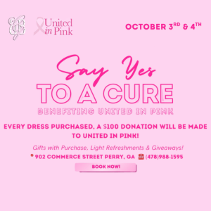 Say Yes to a Cure – Benefiting United in Pink