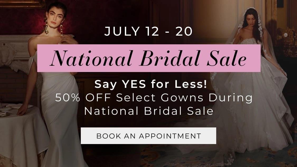 National Bridal Sale Banner Mobile