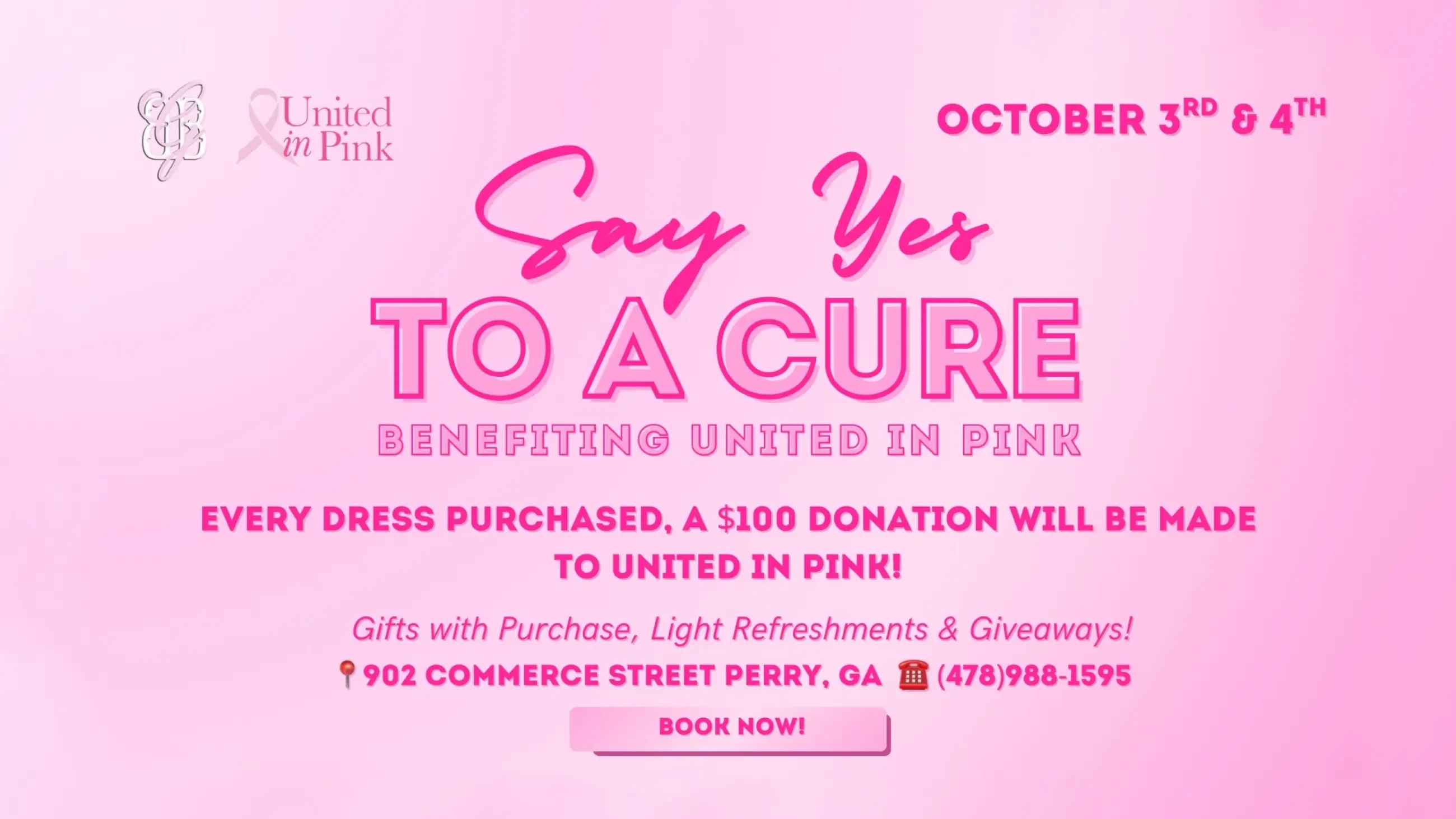 Say Yes To A Cure Desktop Banner